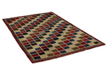 Gabbeh - Bakhtiari Persian Rug 241x144 - Picture 1