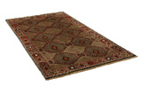 Gabbeh - Bakhtiari Persian Rug 272x144 - Picture 1