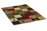 Gabbeh - Bakhtiari Persian Rug 146x102 - Picture 1