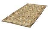 Gabbeh - Bakhtiari Persian Rug 270x124 - Picture 2