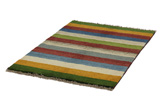Gabbeh - Qashqai Persian Rug 151x103 - Picture 2
