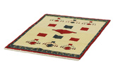 Kashkooli - Gabbeh Persian Rug 140x101 - Picture 2