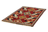 Gabbeh - Qashqai Persian Rug 190x121 - Picture 2