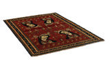 Gabbeh - Qashqai Persian Rug 217x154 - Picture 1