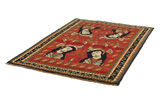 Gabbeh - Qashqai Persian Rug 217x154 - Picture 2
