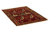 Gabbeh - Qashqai Persian Rug 145x98 - Picture 1