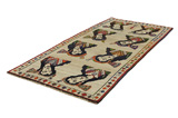 Gabbeh - Qashqai Persian Rug 266x131 - Picture 2
