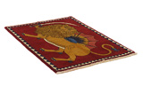 Kashkooli - Gabbeh Persian Rug 147x103 - Picture 1