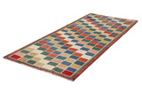 Gabbeh - Bakhtiari Persian Rug 286x124 - Picture 2