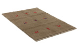 Gabbeh - Qashqai Persian Rug 141x91 - Picture 1