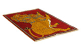 Kashkooli - Gabbeh Persian Rug 127x84 - Picture 1