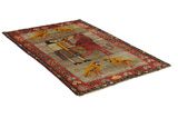 Gabbeh - Qashqai Persian Rug 185x124 - Picture 1