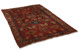 Gabbeh Persian Rug 206x134 - Picture 1