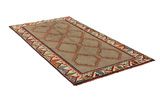 Gabbeh - Qashqai Persian Rug 212x115 - Picture 1