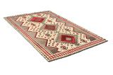 Gabbeh - Qashqai Persian Rug 235x145 - Picture 1