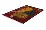 Gabbeh - Qashqai Persian Rug 170x103 - Picture 2