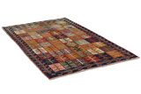 Gabbeh - Bakhtiari Persian Rug 212x126 - Picture 1