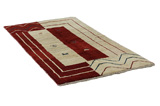 Gabbeh - Qashqai Persian Rug 196x104 - Picture 1