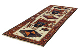Bakhtiari - Gabbeh Persian Rug 344x127 - Picture 2