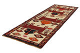 Bakhtiari - Qashqai Persian Rug 383x127 - Picture 2