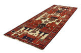 Bakhtiari - Qashqai Persian Rug 422x143 - Picture 2