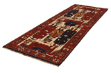 Bakhtiari - Qashqai Persian Rug 400x133 - Picture 2