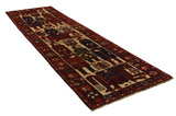 Bakhtiari - Qashqai Persian Rug 444x129 - Picture 1