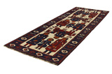 Bakhtiari - Qashqai Persian Rug 400x140 - Picture 2