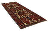 Bakhtiari - Qashqai Persian Rug 418x147 - Picture 1