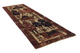 Bakhtiari - Qashqai Persian Rug 439x137 - Picture 1