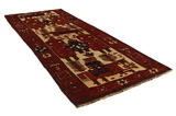 Bakhtiari - Qashqai Persian Rug 422x160 - Picture 1