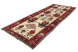 Bakhtiari - Qashqai Persian Rug 403x148 - Picture 2
