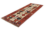 Bakhtiari - Qashqai Persian Rug 393x135 - Picture 2