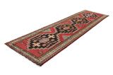 Bakhtiari - old Persian Rug 400x114 - Picture 2