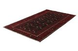Baluch - Turkaman Persian Rug 242x135 - Picture 2
