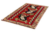 Qashqai - Shiraz Persian Rug 215x123 - Picture 2