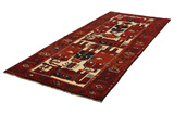 Bakhtiari - Qashqai Persian Rug 370x146 - Picture 2