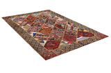 Patchwork Persian Rug 256x168 - Picture 1