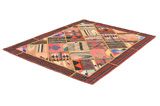 Patchwork - Kilim 200x156 - Picture 2
