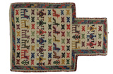 Qashqai - Saddle Bag Persian Rug 52x38 - Picture 1