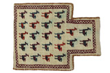 Qashqai - Saddle Bag Persian Rug 45x36 - Picture 1