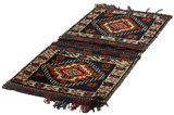 Turkaman - Saddle Bag Afghan Rug 123x60 - Picture 1