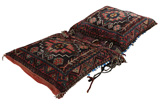 Qashqai - Saddle Bag Persian Rug 144x68 - Picture 3