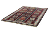 Gabbeh - Bakhtiari Persian Rug 210x140 - Picture 2
