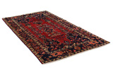 Bijar - Kurdi Persian Rug 277x145 - Picture 1