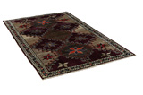 Gabbeh - Qashqai Persian Rug 243x142 - Picture 1