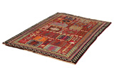 Lori - Gabbeh Persian Rug 209x139 - Picture 2