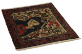 Bijar - Kurdi Persian Rug 86x72 - Picture 1