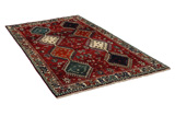 Yalameh Persian Rug 278x151 - Picture 1