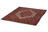 Gholtogh - Sarouk Persian Rug 144x118 - Picture 2